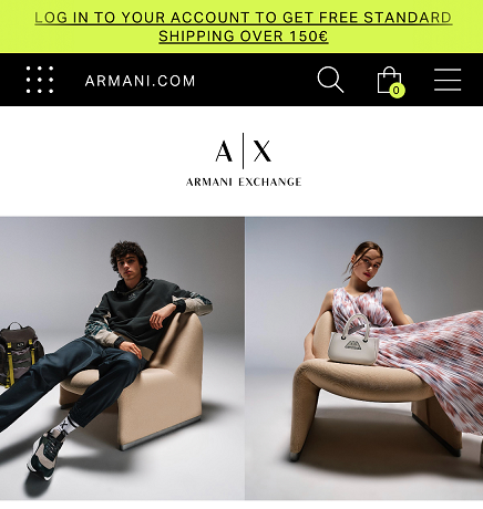 ArmaniExchange Discount Codes