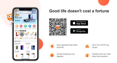 BANGGOOD 10% kupónový kód APP