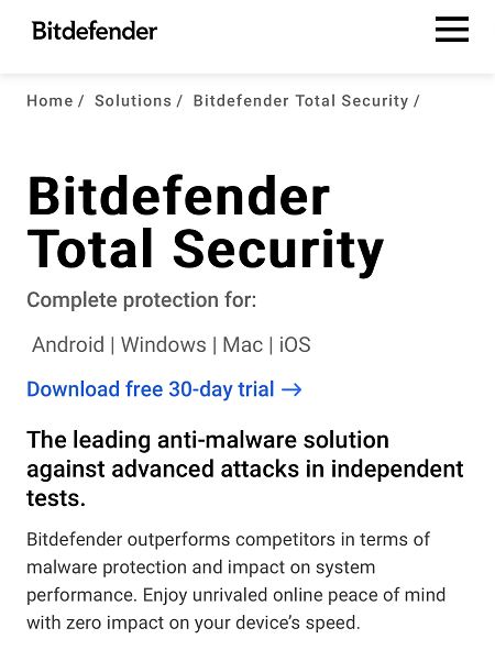 Códigos de descuento de BitDefender