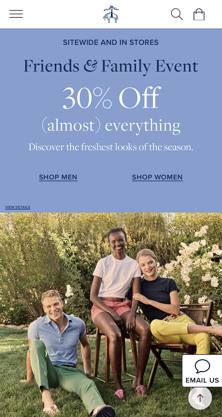 BROOKSBROTHERS.COM Coupon Code