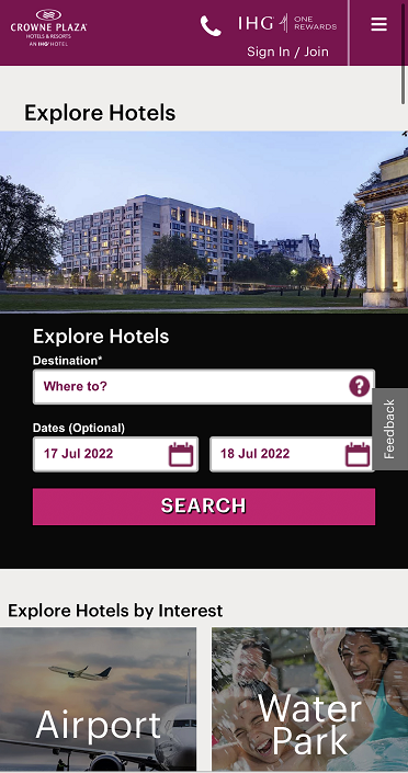 CROWNEPLAZA.COM Coupon Code