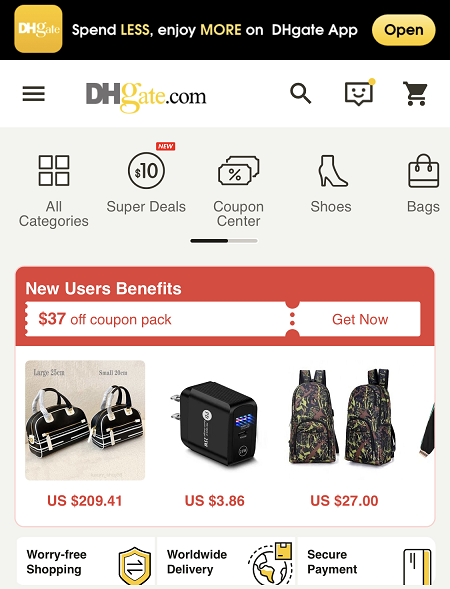 DHgate Alennuskoodit