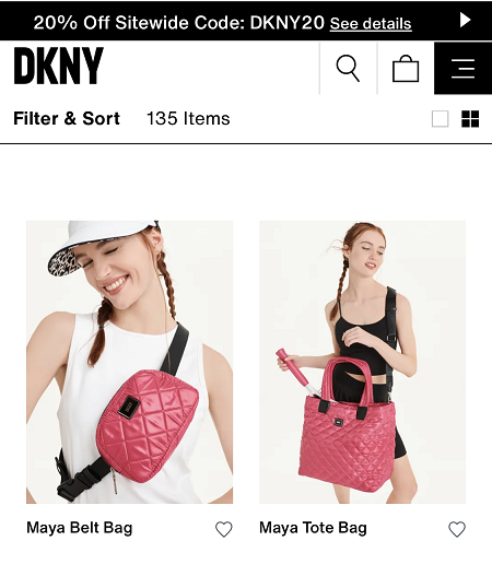 Mã giảm giá DKNY