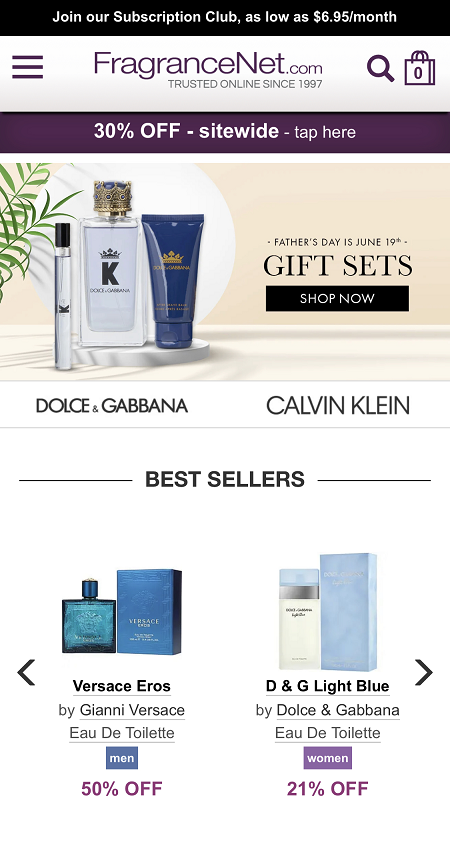Cupon de on sale fragrancenet