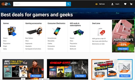 G2A รหัสส่วนลด