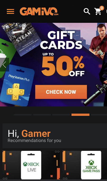 GAMIVO.COM Coupon Code