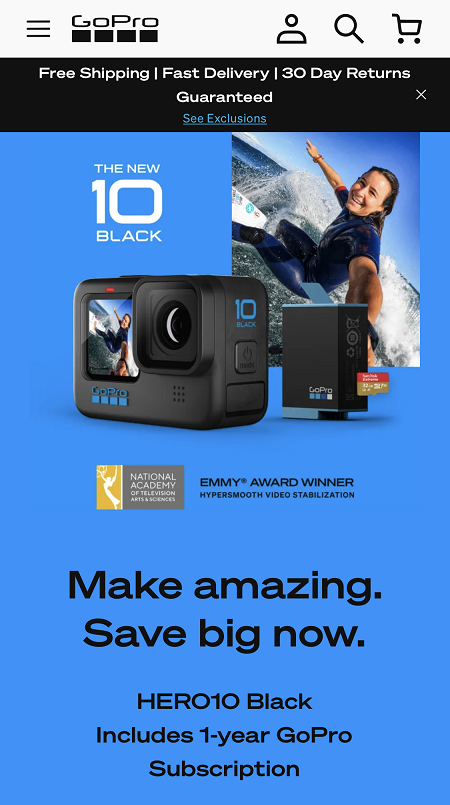 GOPRO.COM Promotional Code