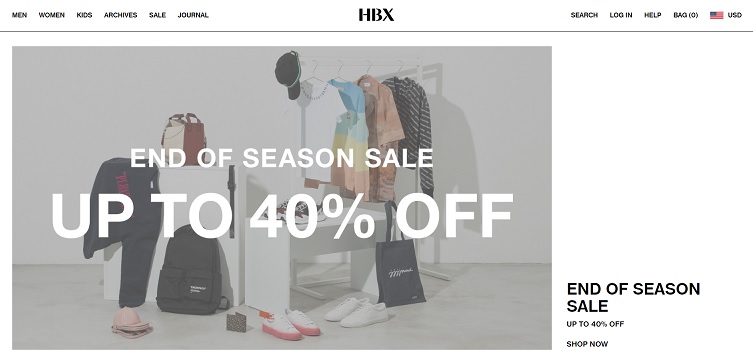 HBX Promo Code