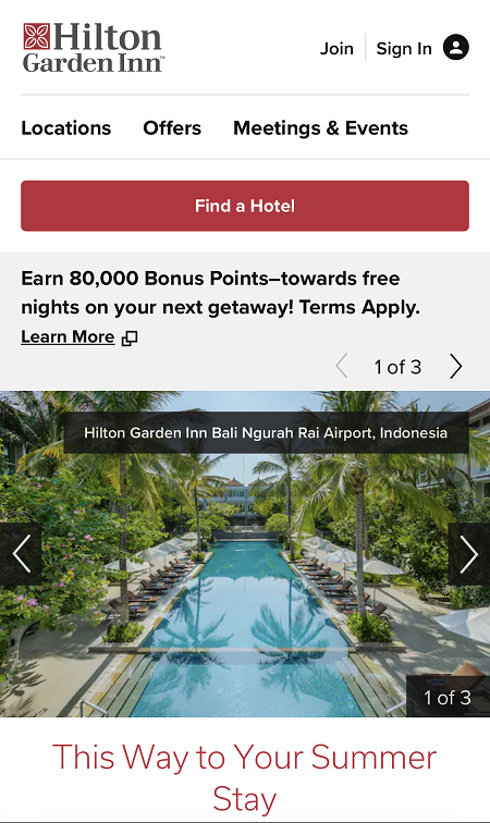 HILTONGARDENINN.COM Promotional Code