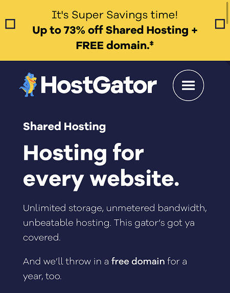 HostGator-kortingscodes