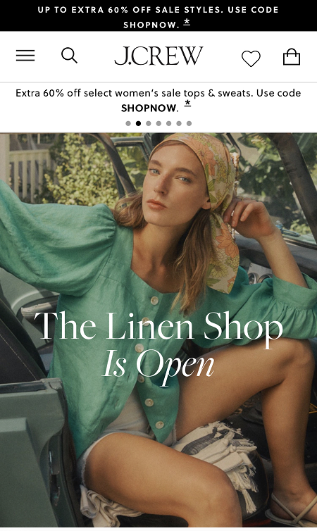 JCREW.COM Coupon