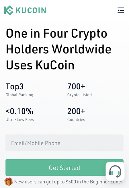 KuCoin.com referral code