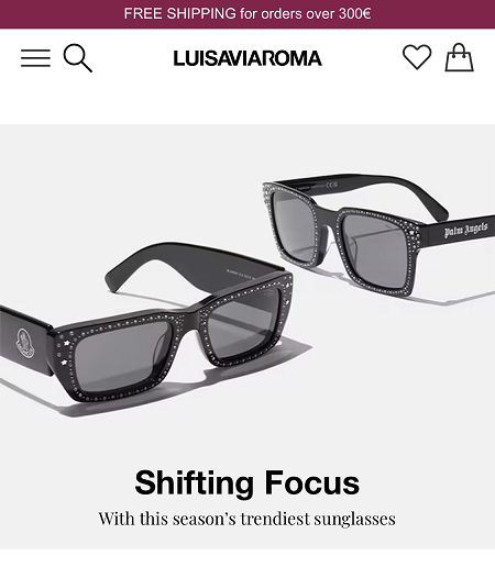 LUISAVIAROMA รหัสส่วนลด