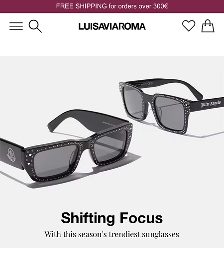 LUISAVIAROMA 할인 코드