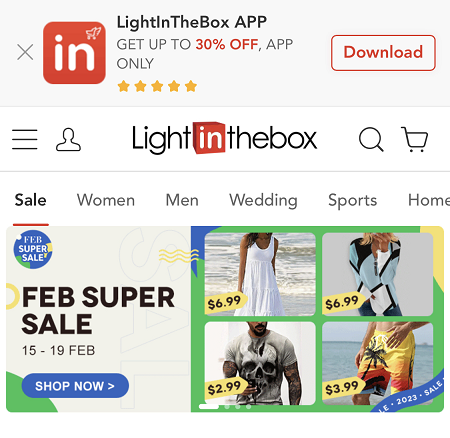 LightInTheBoxi sooduskoodid