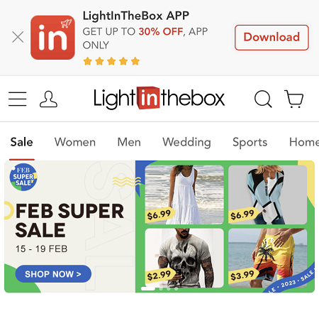 Codici Sconto LightInTheBox