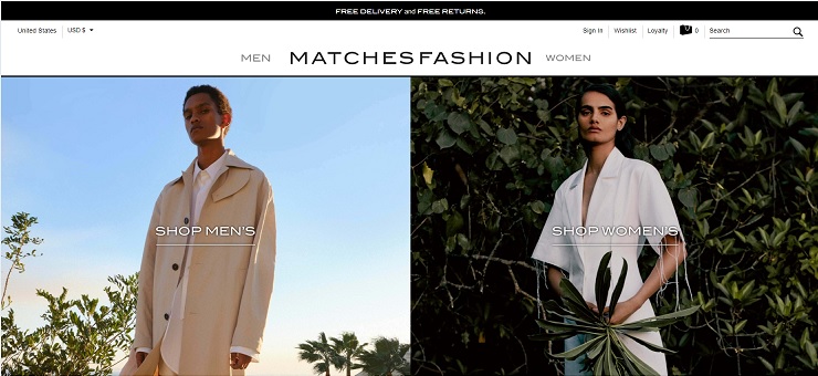 MATCHESFASHION รหัสส่วนลด
