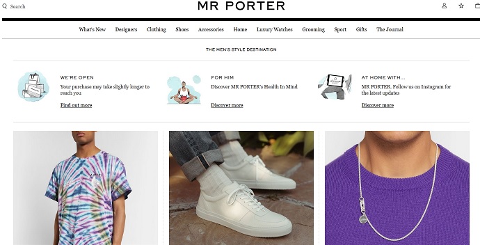 MRPORTER Kupon kód