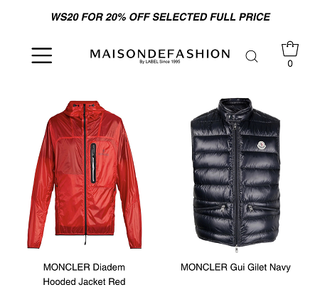 Maisondefashion-alennuskoodit
