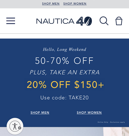 Nautica İndirim Kodları