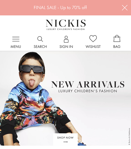 أكواد خصم Nickis