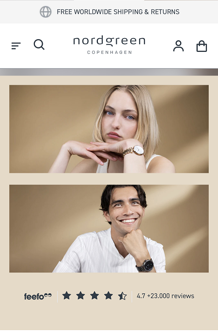 NORDGREEN.COM Coupon