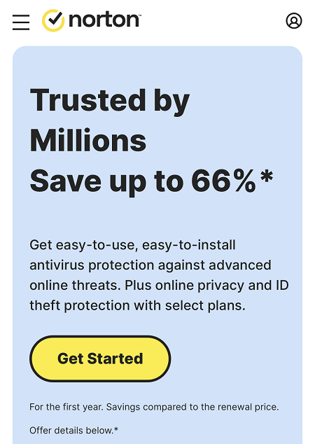 Norton kodovi za popust