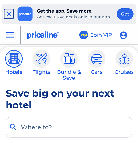 รหัสส่วนลด Priceline