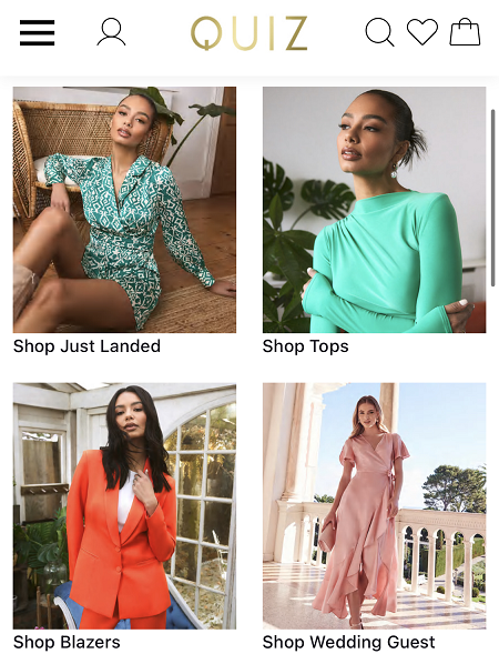 รหัสส่วนลด QuizClothing