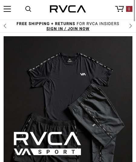 RVCA kodovi za popust