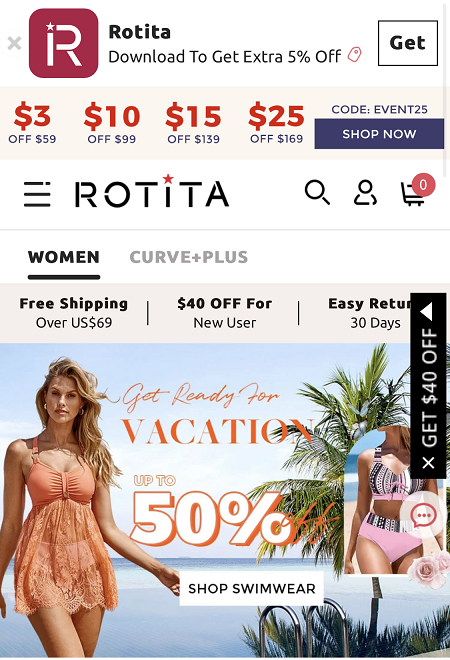 รหัสส่วนลด Rotita