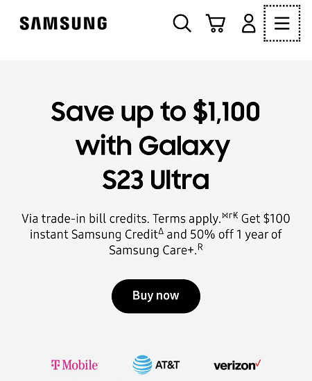 Κωδικοί έκπτωσης Samsung