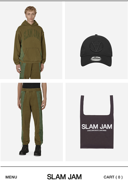 SlamJam-alennuskoodit