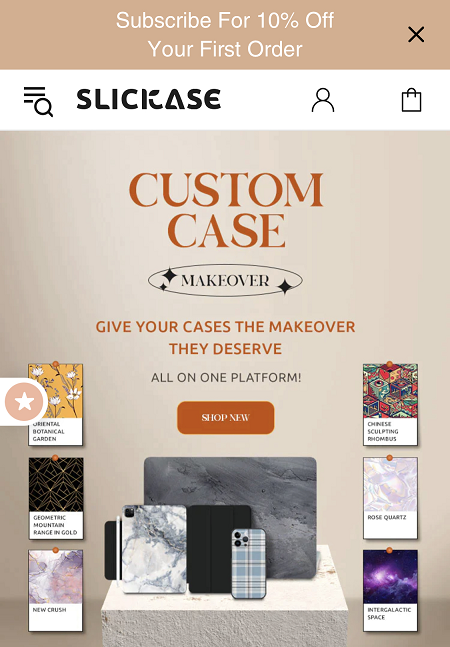 رموز الخصم Slickcase