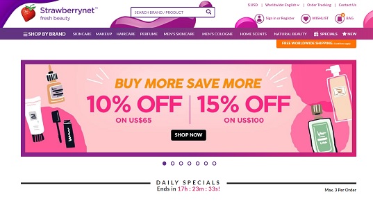 STRAWBERRYNET Promo kood