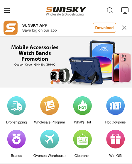 SUNSKY-TRỰC TUYẾN.COM Promo Mã