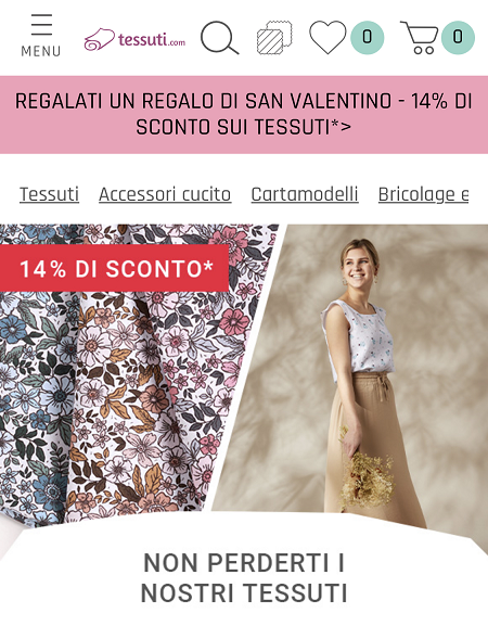 Tessuti Discount Codes