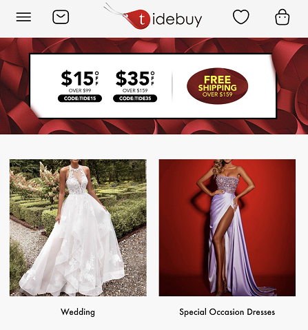 รหัสส่วนลด TideBuy