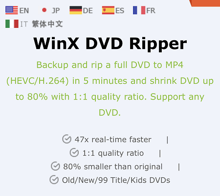 WinXDVD 折扣码