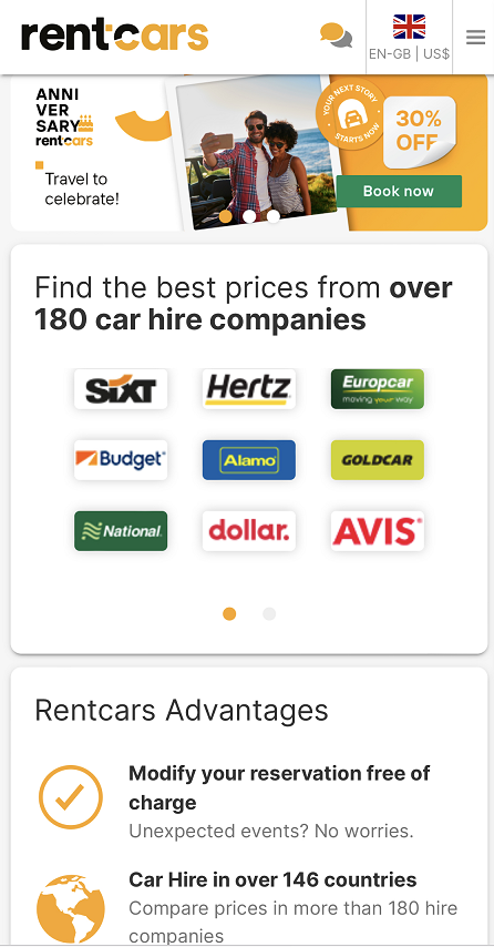 RENTCARS.COM Promotional Code